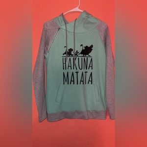 Blue grey sweatshirt